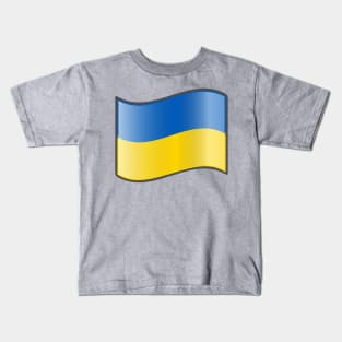 Flag of Ukraine Kids T-Shirt